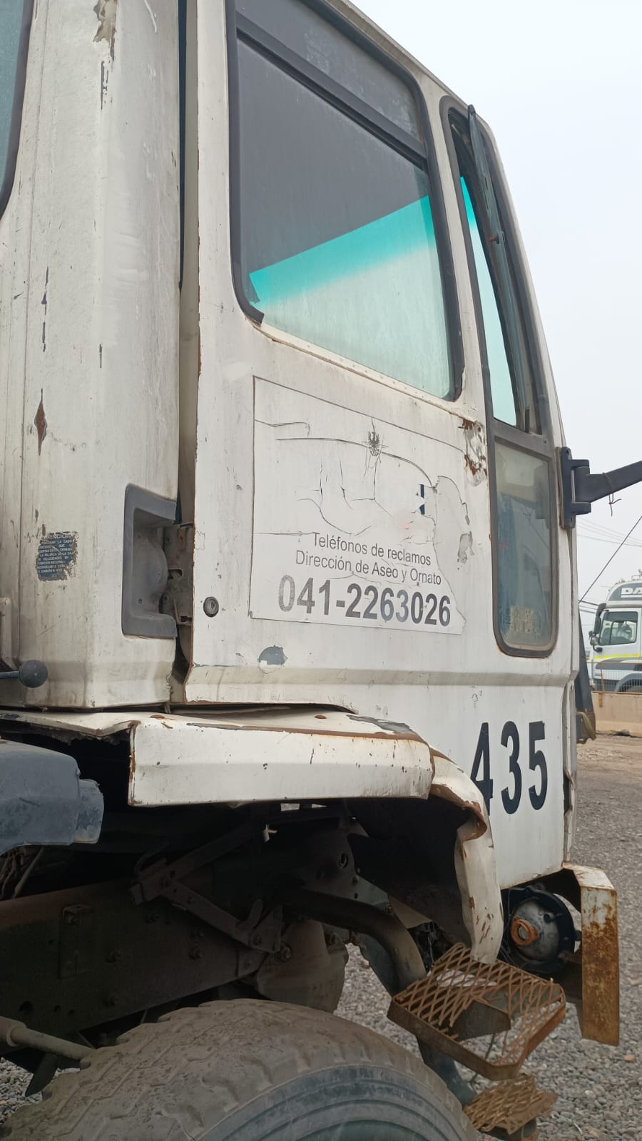 SPOILER CAMIóN Ford CARGO 1722 2004  USADO  EN DESARME